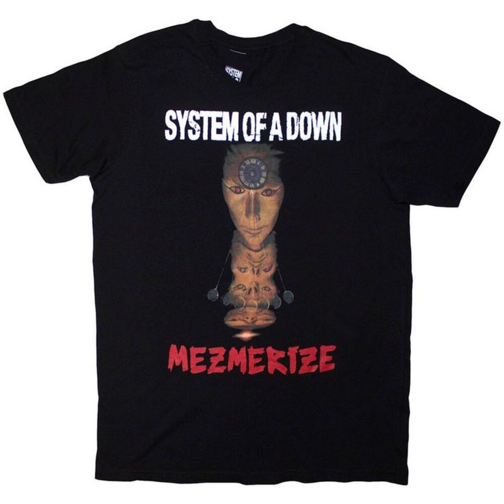 System Of A Down Unisex Adult Mezmerize T-Shirt / Black